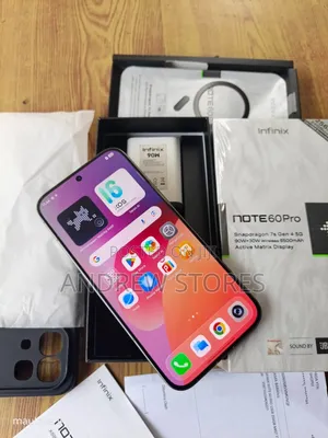 New Infinix Note 60 Pro 256 GB Black