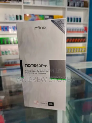New Infinix Note 60 Pro 256 GB Blue