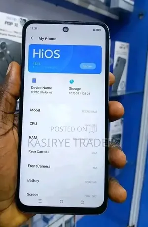 New Tecno Spark 40 128 GB White