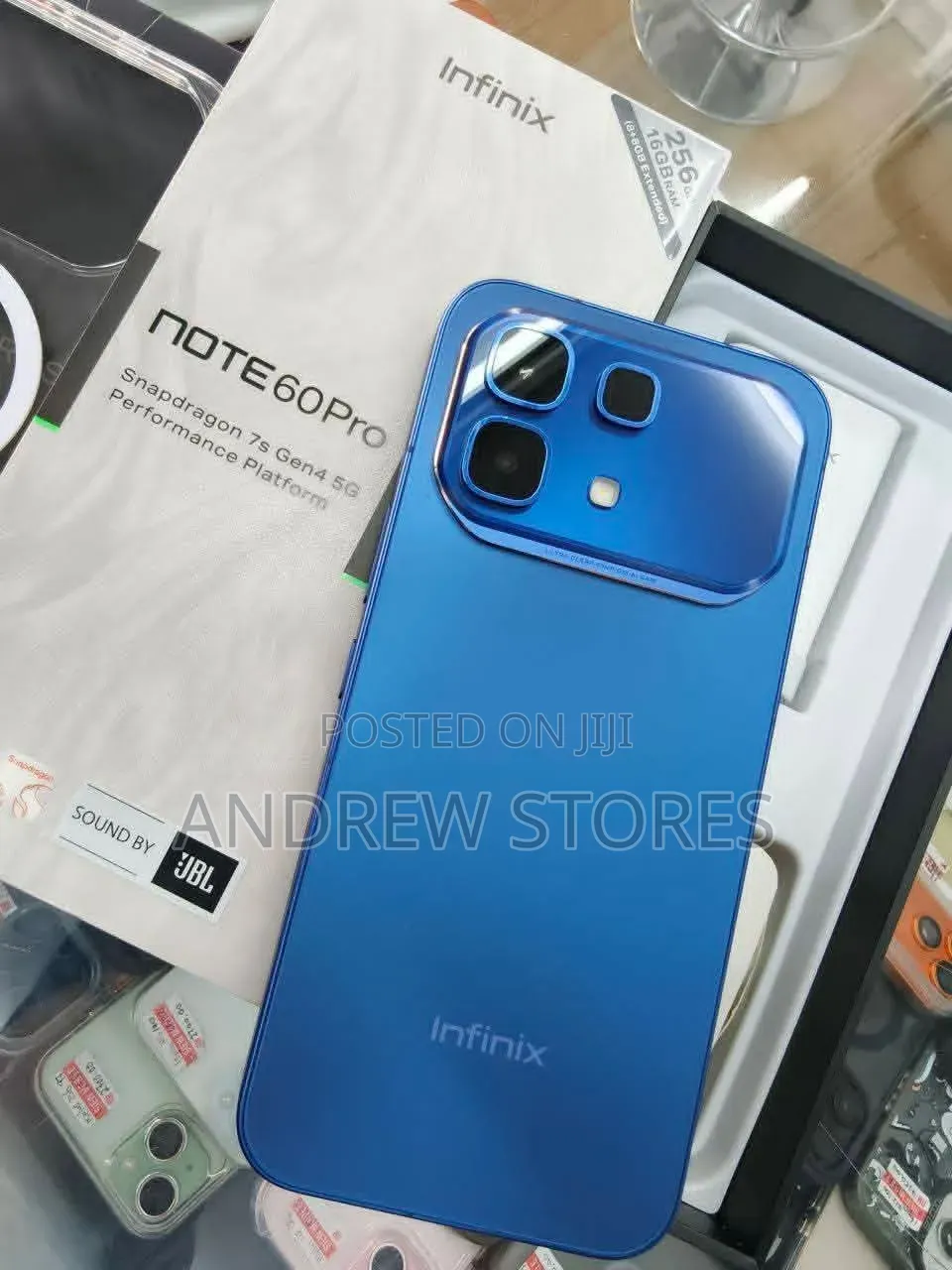 New Infinix Note 60 Pro 256 GB Blue