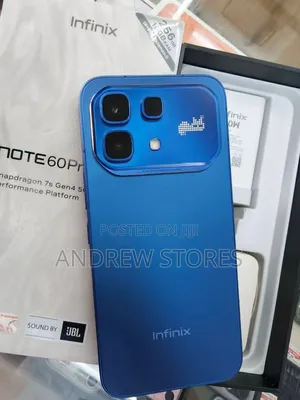 New Infinix Note 60 Pro 256 GB Blue