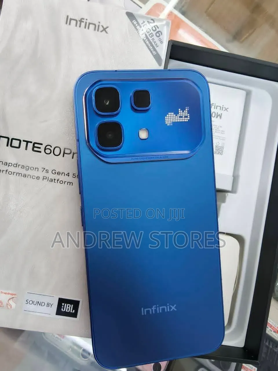 New Infinix Note 60 Pro 256 GB Blue