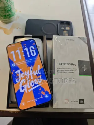 New Infinix Note 60 Pro 256 GB Graphite