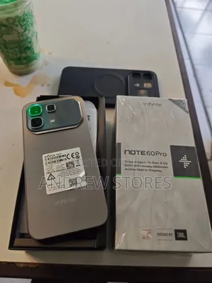 New Infinix Note 60 Pro 256 GB Graphite