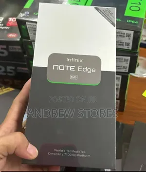New Infinix Note Edge 256 GB Green