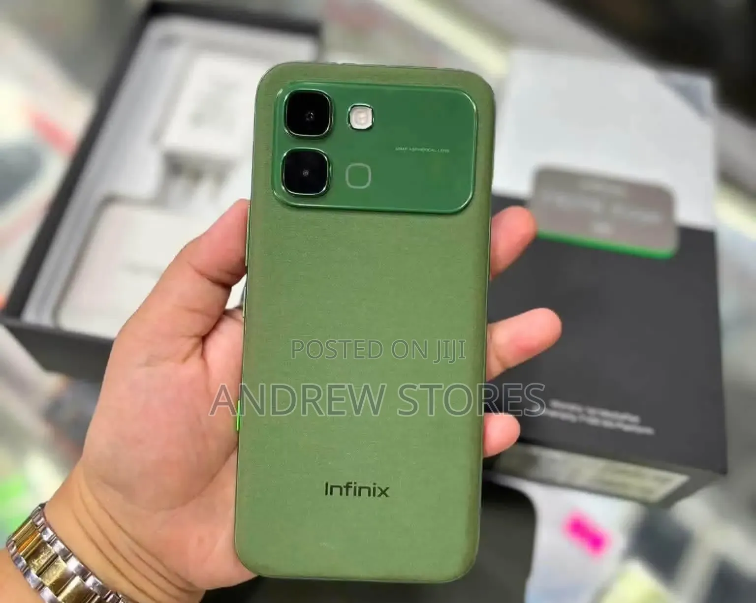 New Infinix Note Edge 256 GB Green