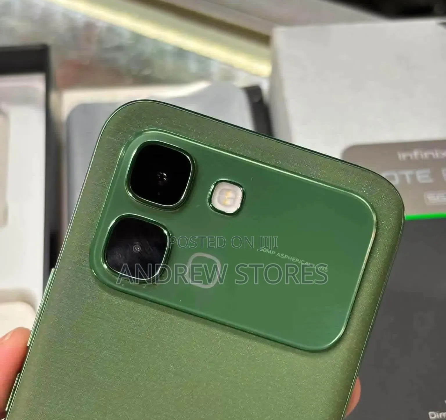 New Infinix Note Edge 256 GB Green