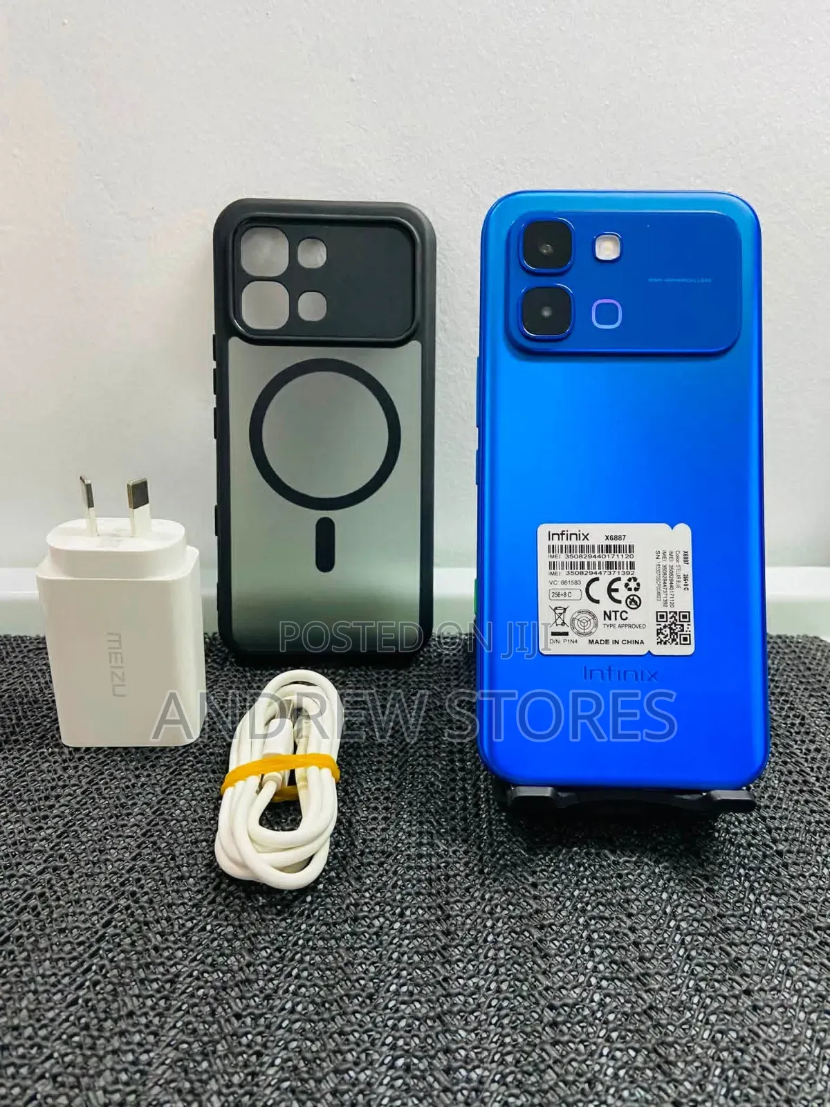 New Infinix Note Edge 256 GB Blue