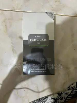 New Infinix Note Edge 256 GB Black