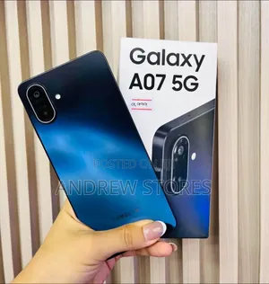 New Samsung Galaxy A07 5G 128 GB Black