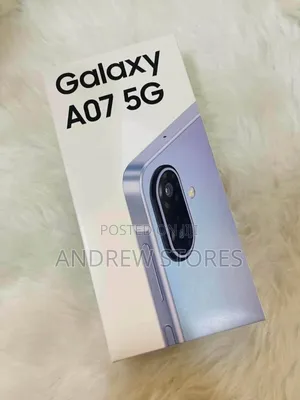 New Samsung Galaxy A07 5G 128 GB Black