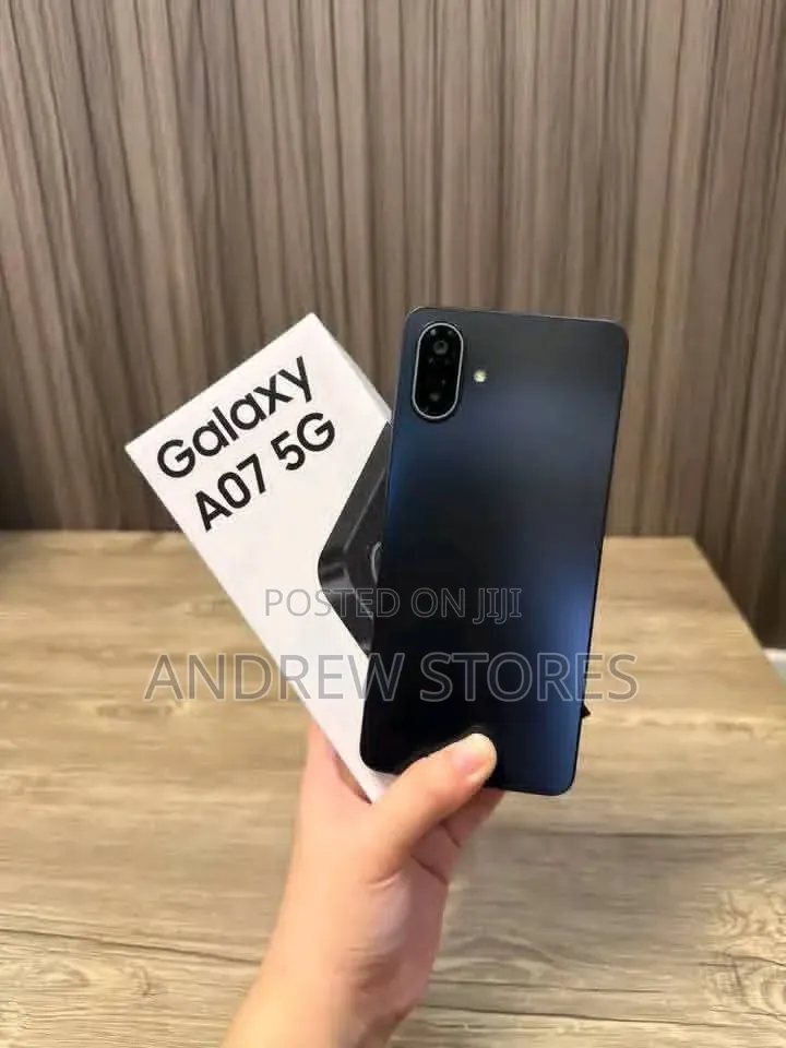 New Samsung Galaxy A07 5G 128 GB Black