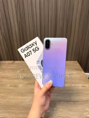 New Samsung Galaxy A07 5G 128 GB Black