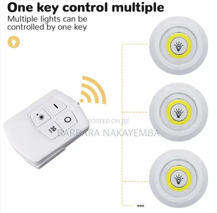 Self Adhesive LED Light Set With Remote Control