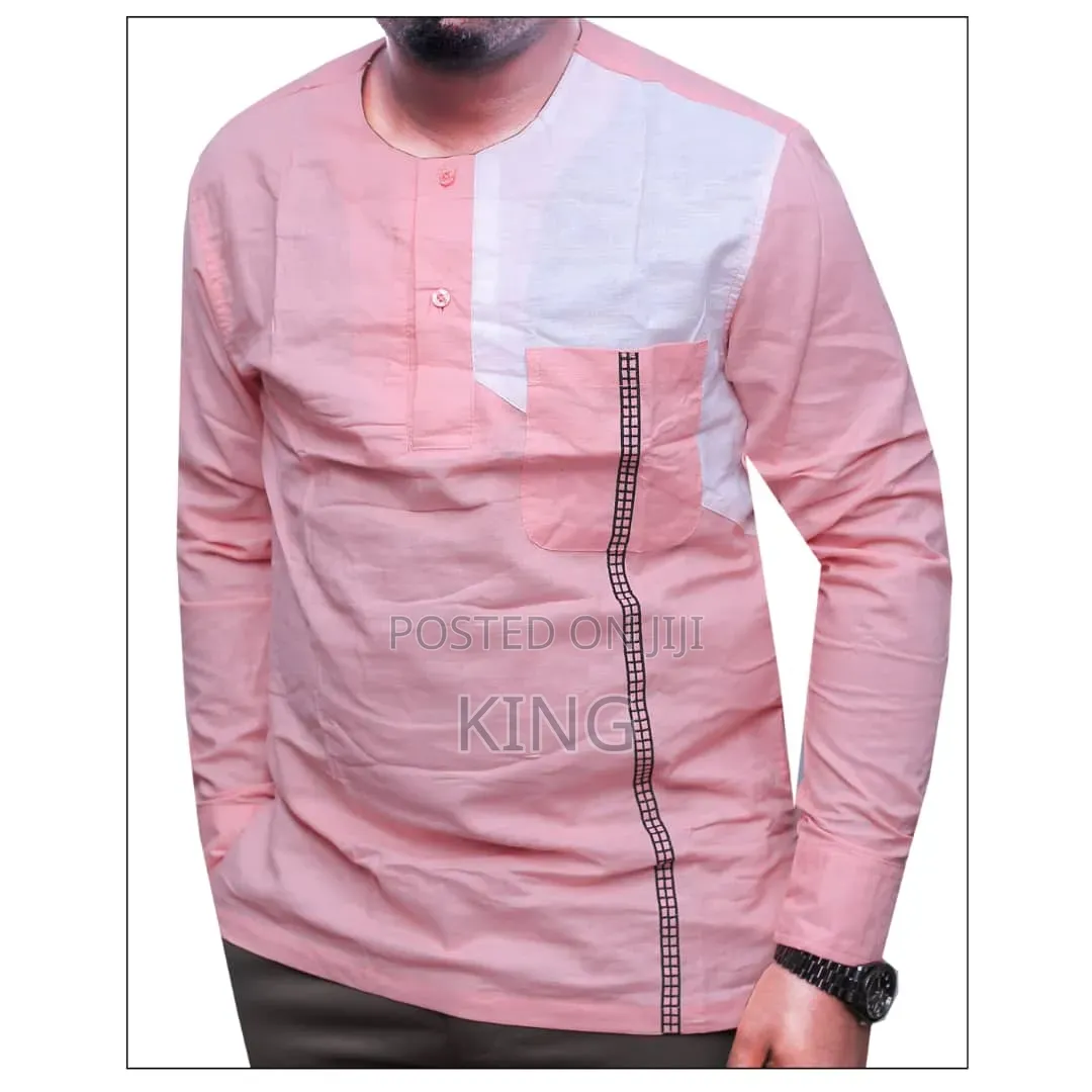 Kitengi Vibes.Linen Comfort.Kitengi Shirt