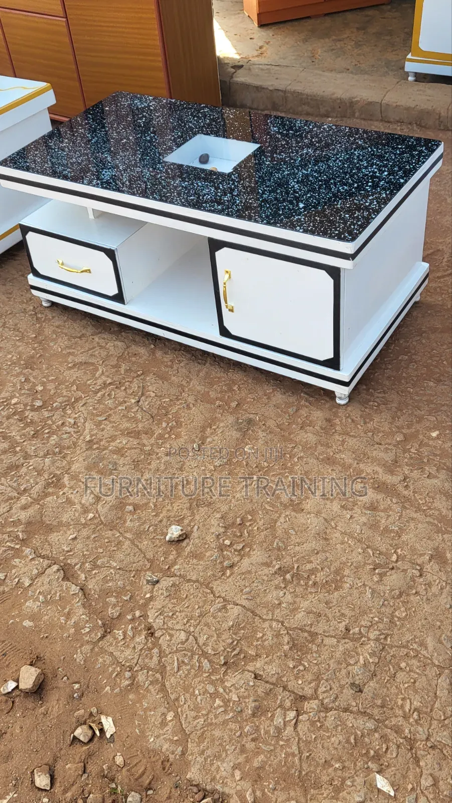 Door and Drawer Center Table Durable Available
