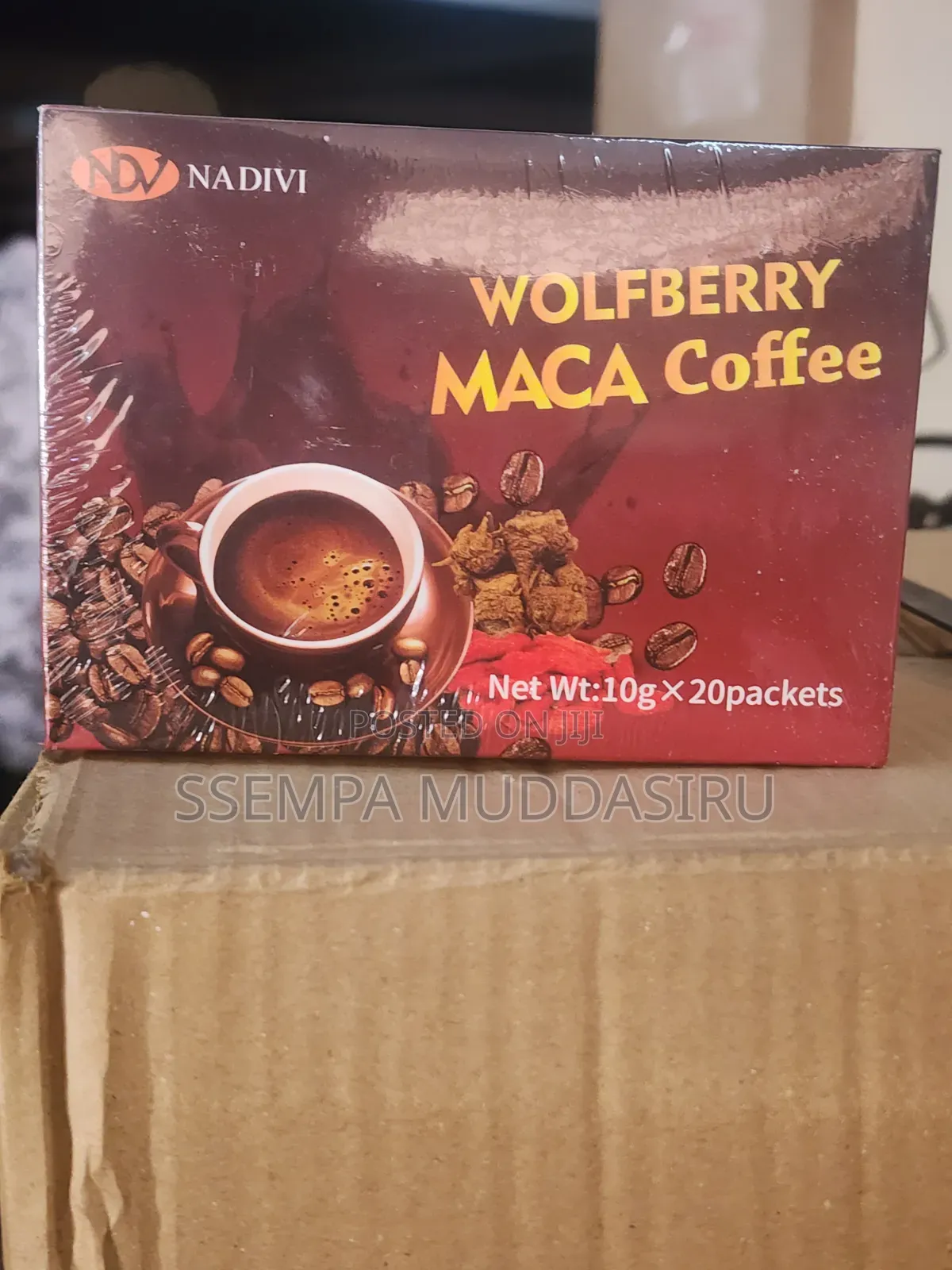 Wolf Berry Maca Coffee,20 Packets Dietry Supplement