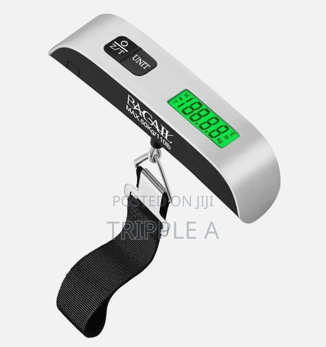 Digital Travel Luggage Scale, Max Weight 50kg