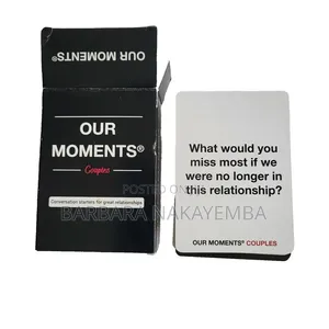 Our Moments Couples Edition Playing Cards