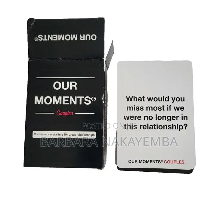 Our Moments Couples Edition Playing Cards