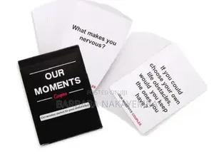 Our Moments Couples Edition Playing Cards