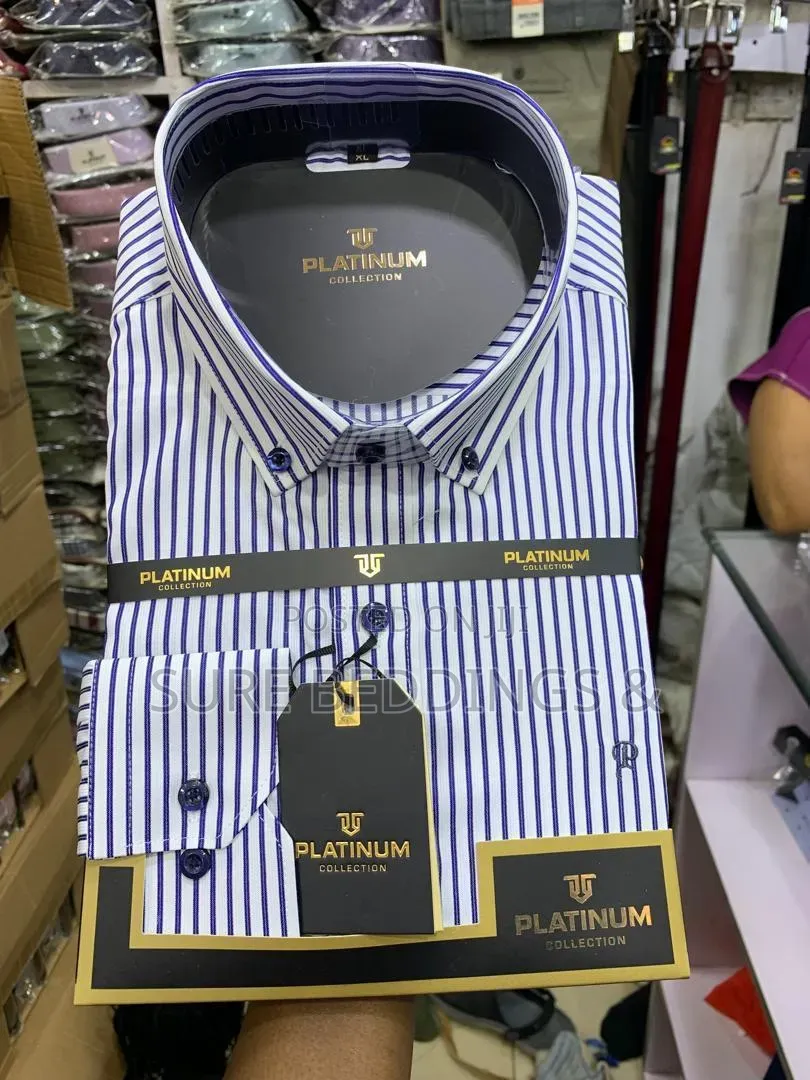 Stripped Platinum Shirts