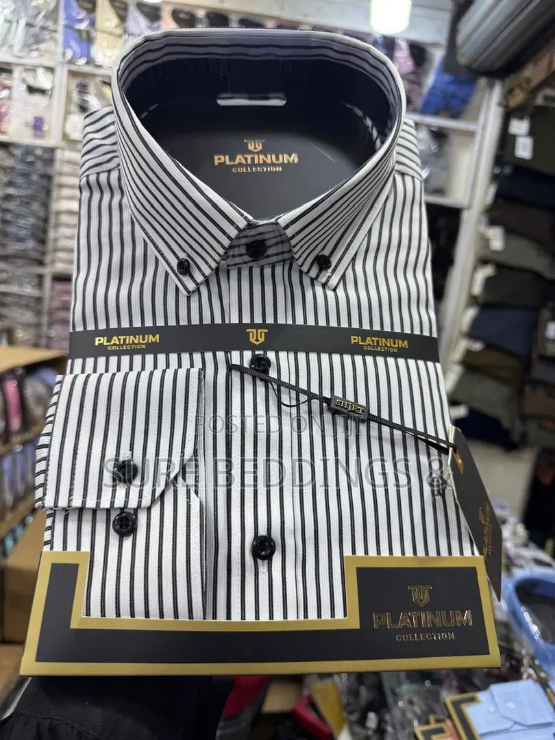 Stripped Platinum Shirts