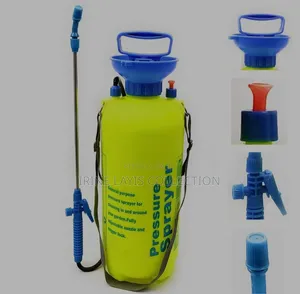 10-Liter Manual Hand-Compression Pressure Sprayer .