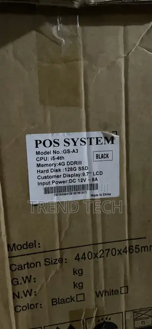 GSN Gs-A3 Pos Machine
