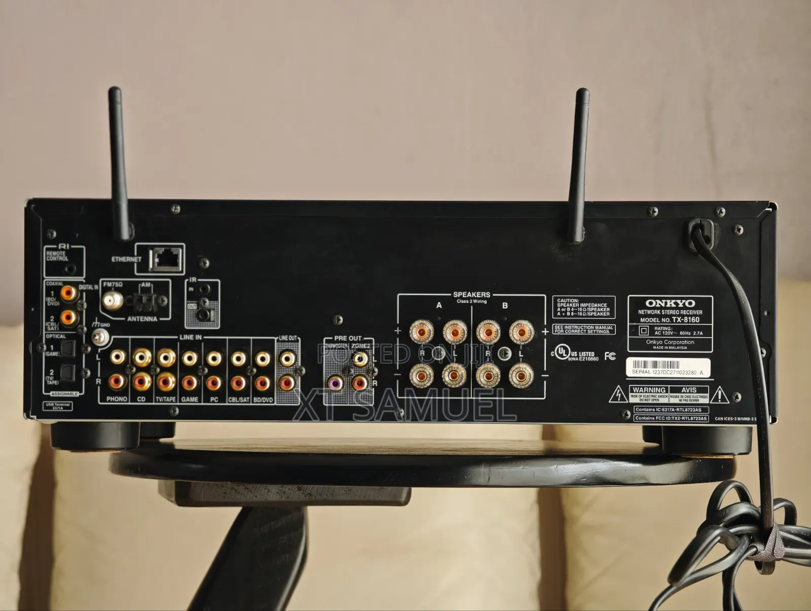 Onkyo TX-8160 Network Streaming Stereo Amplifier