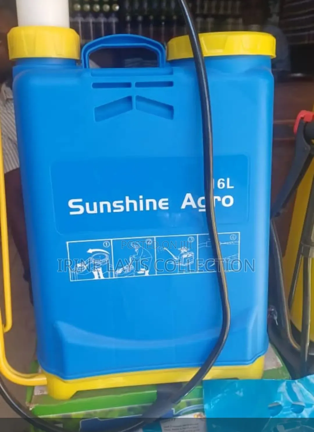 I6ltrs of Sunshine Agro Manual Pressure Sprayer