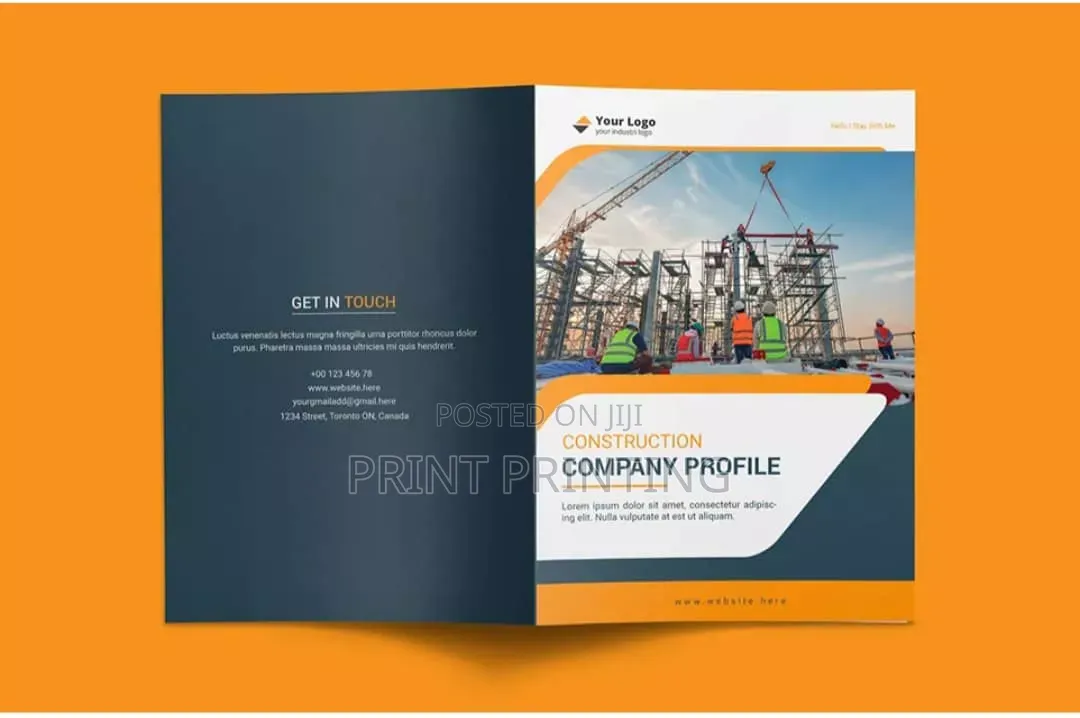 Company Profile Design and Printing