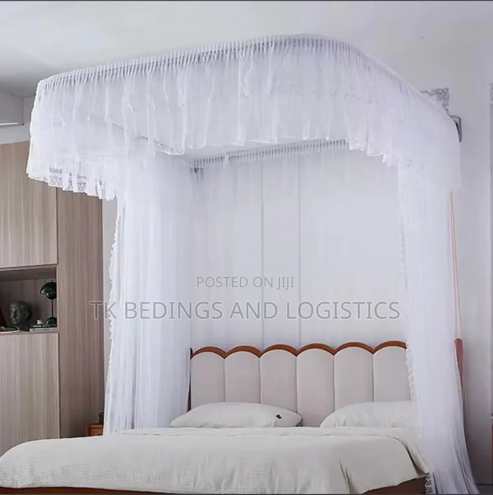 Simple Lace Wall Mount Mosquito Net