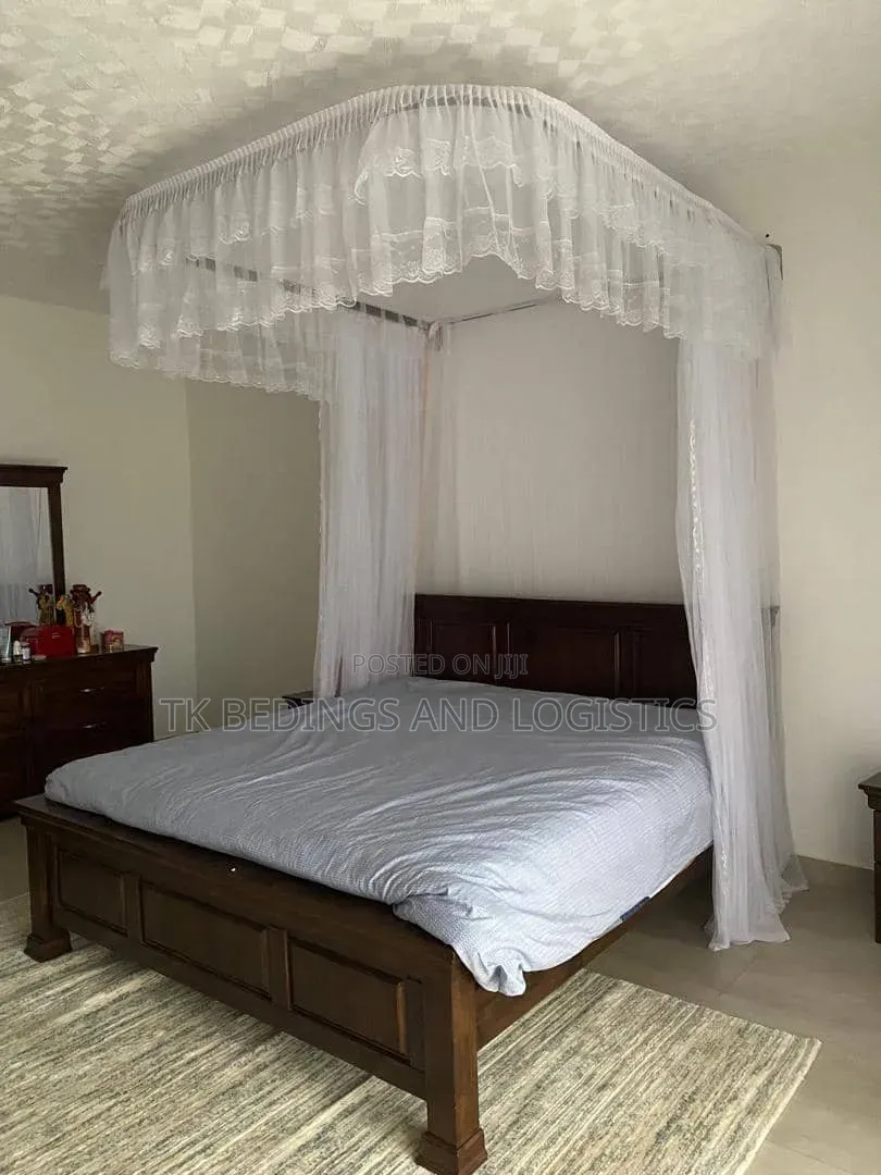 Simple Lace Wall Mount Mosquito Net