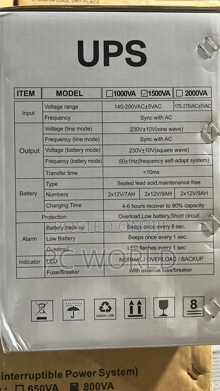 Office Point 1500VA UPS