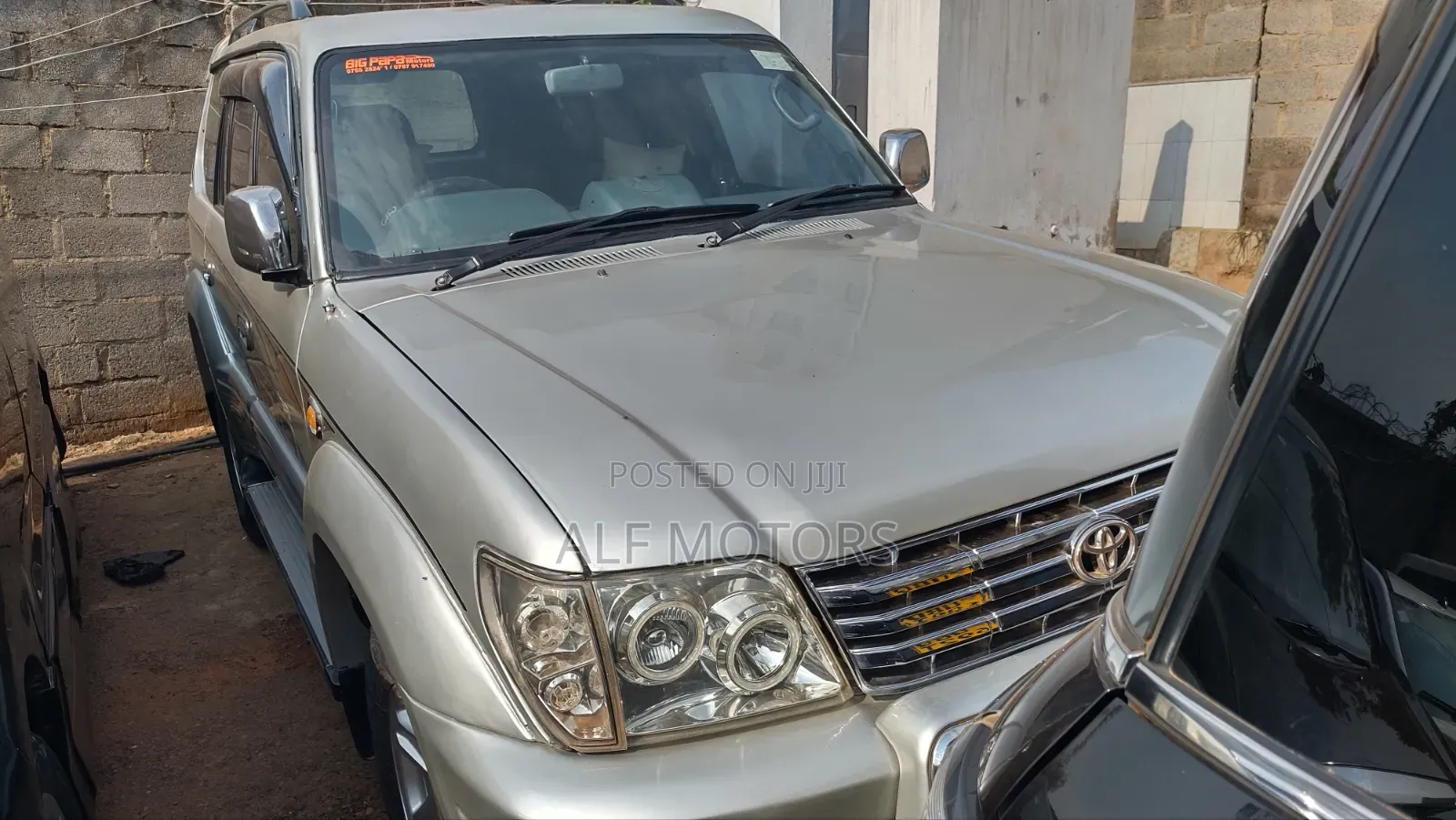 Toyota Land Cruiser Prado 1998 Silver