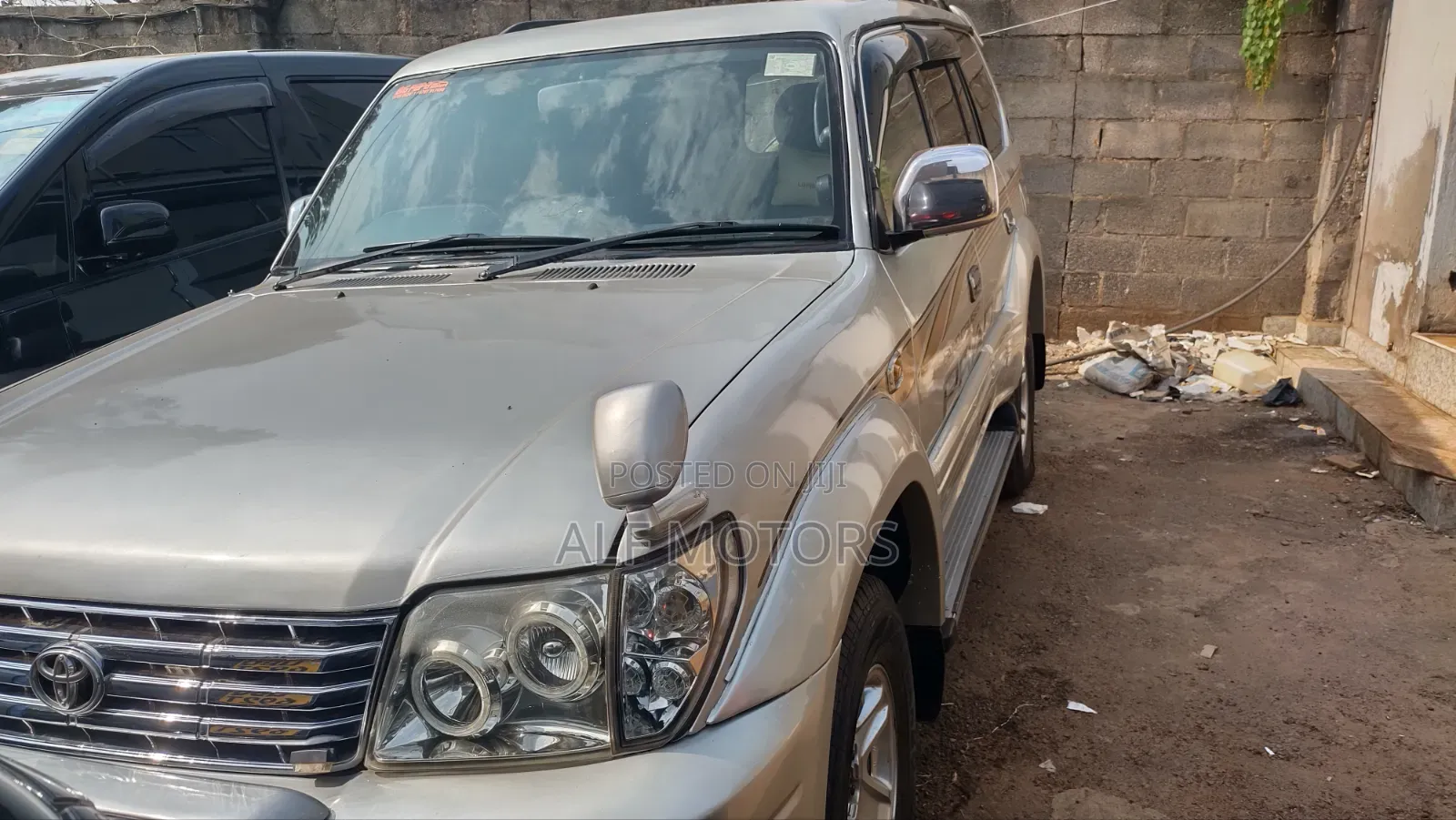 Toyota Land Cruiser Prado 1998 Silver