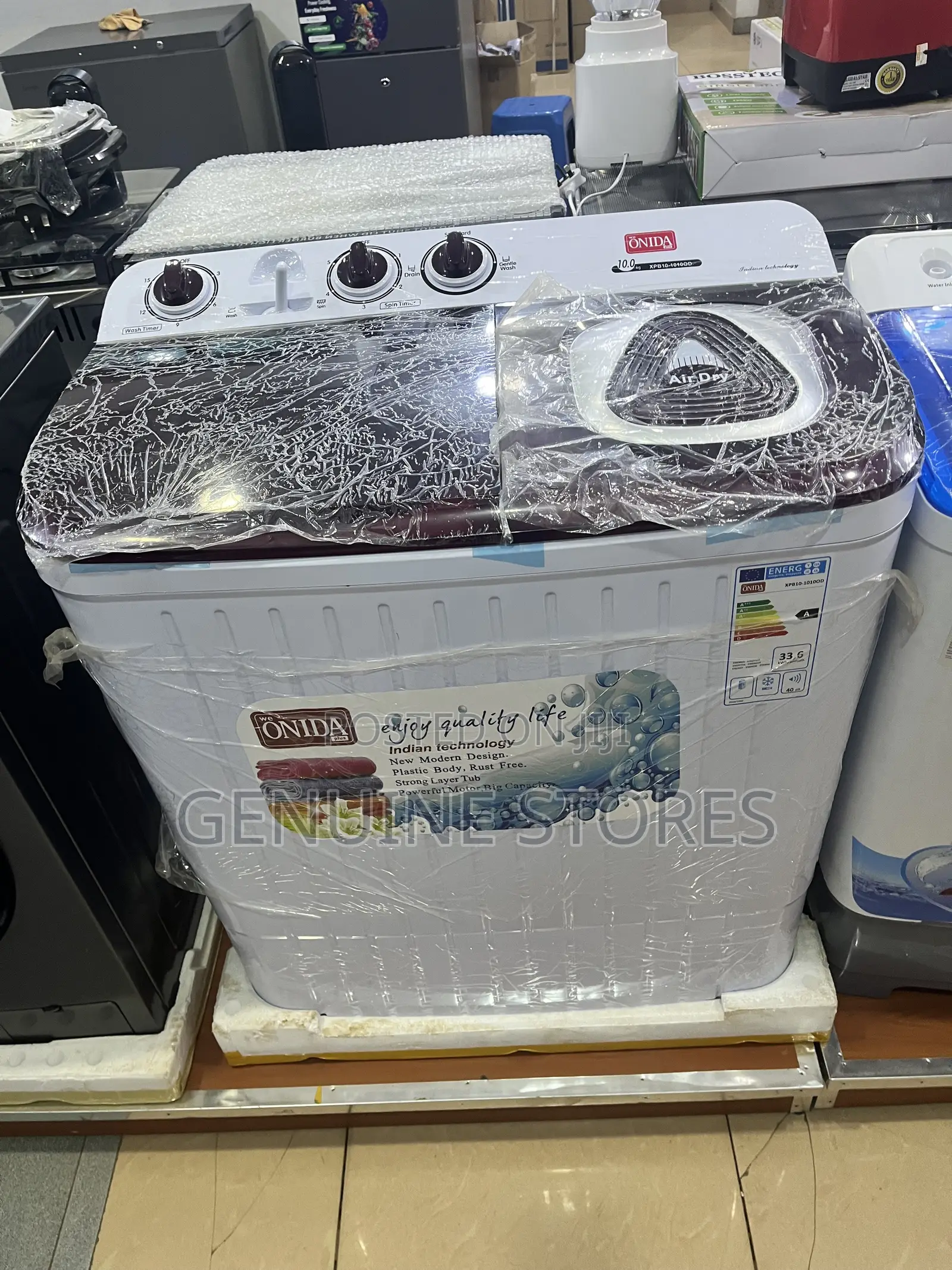 Onida 10kgs Twin Tub Washing Machine.