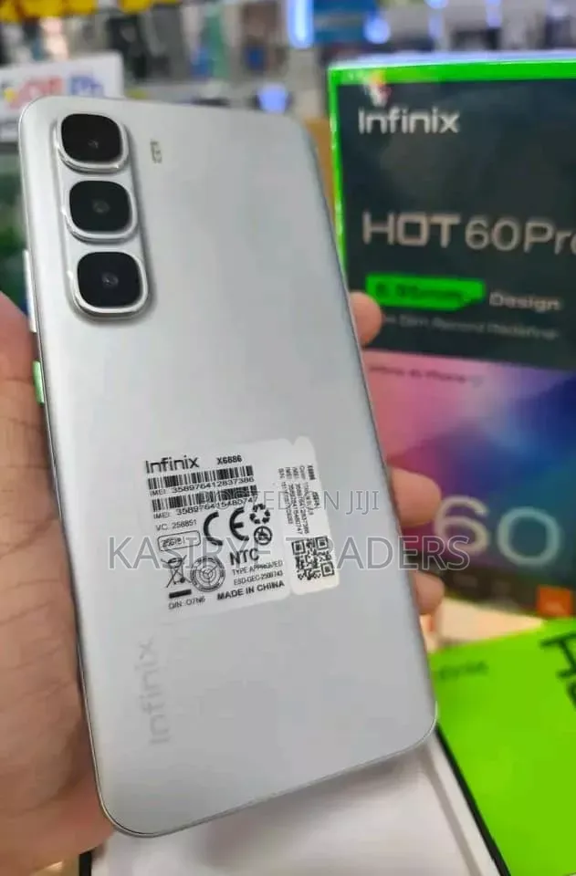 New Infinix Hot 60 Pro+ 256 GB Gray