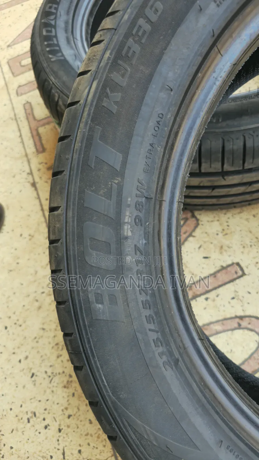 215/55r17 98w BOLT Tyres