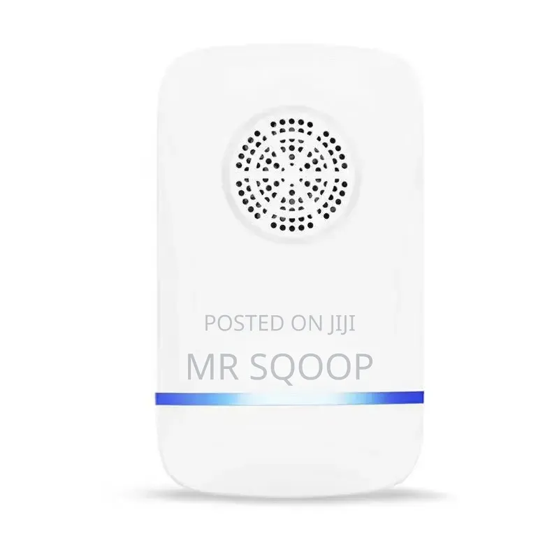 2PCS Ultrasonic Insect Repellent Pest Repeller – UK Plug, White