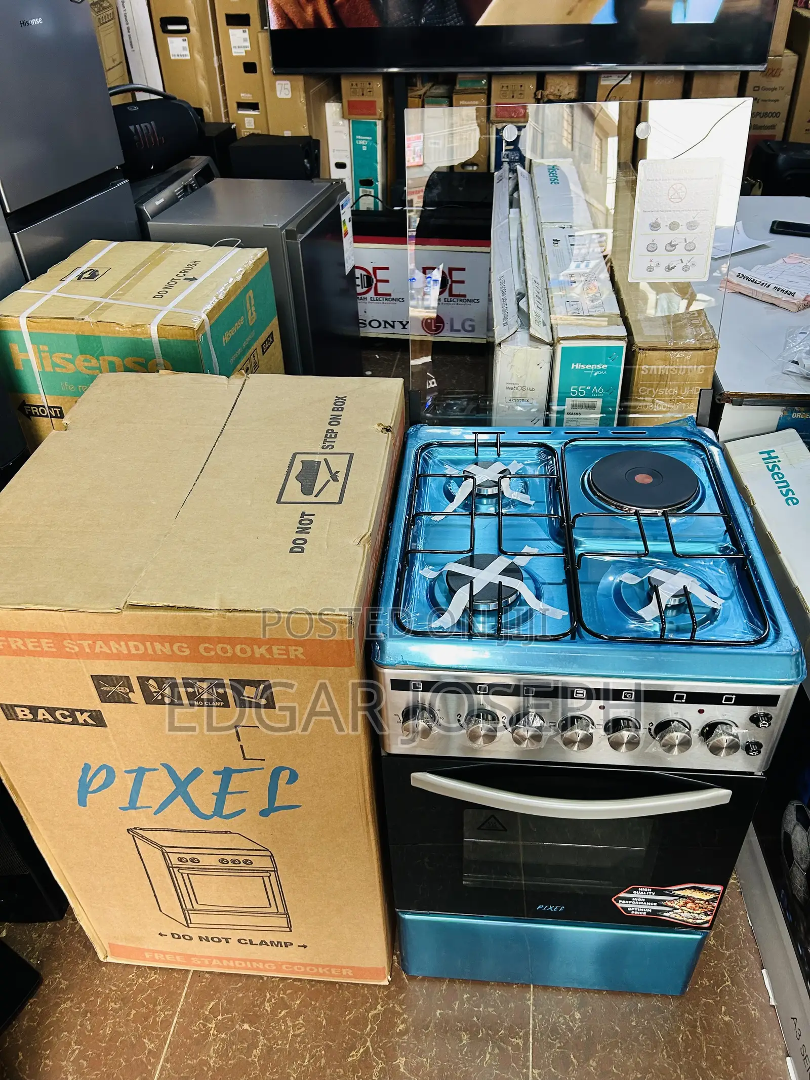 Pixel Cooker 3 Gass 1 Electric 50x55