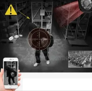 Comprehensive 4-Camera CCTV Security System