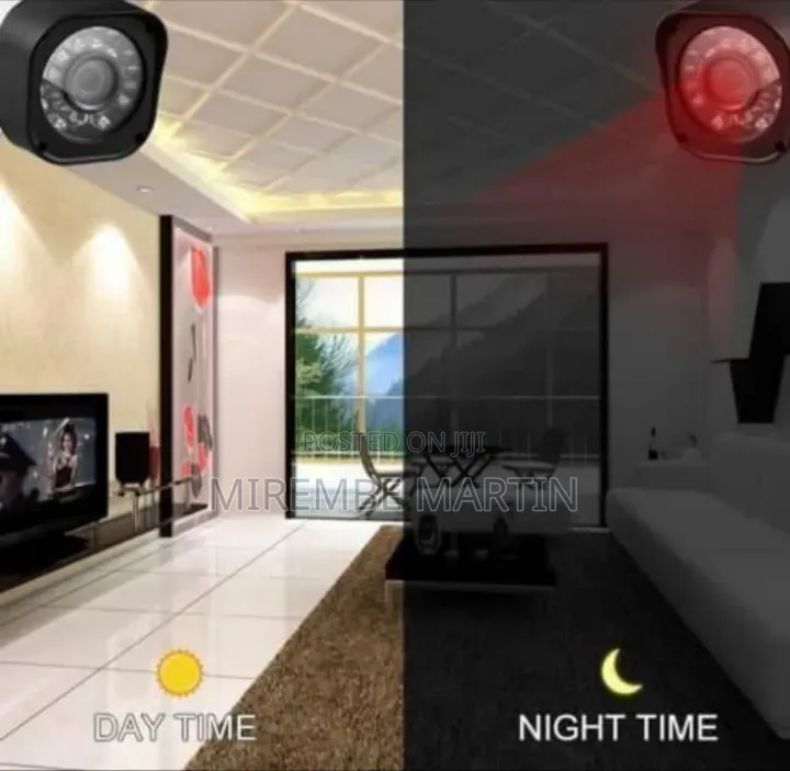 Comprehensive 4-Camera CCTV Security System