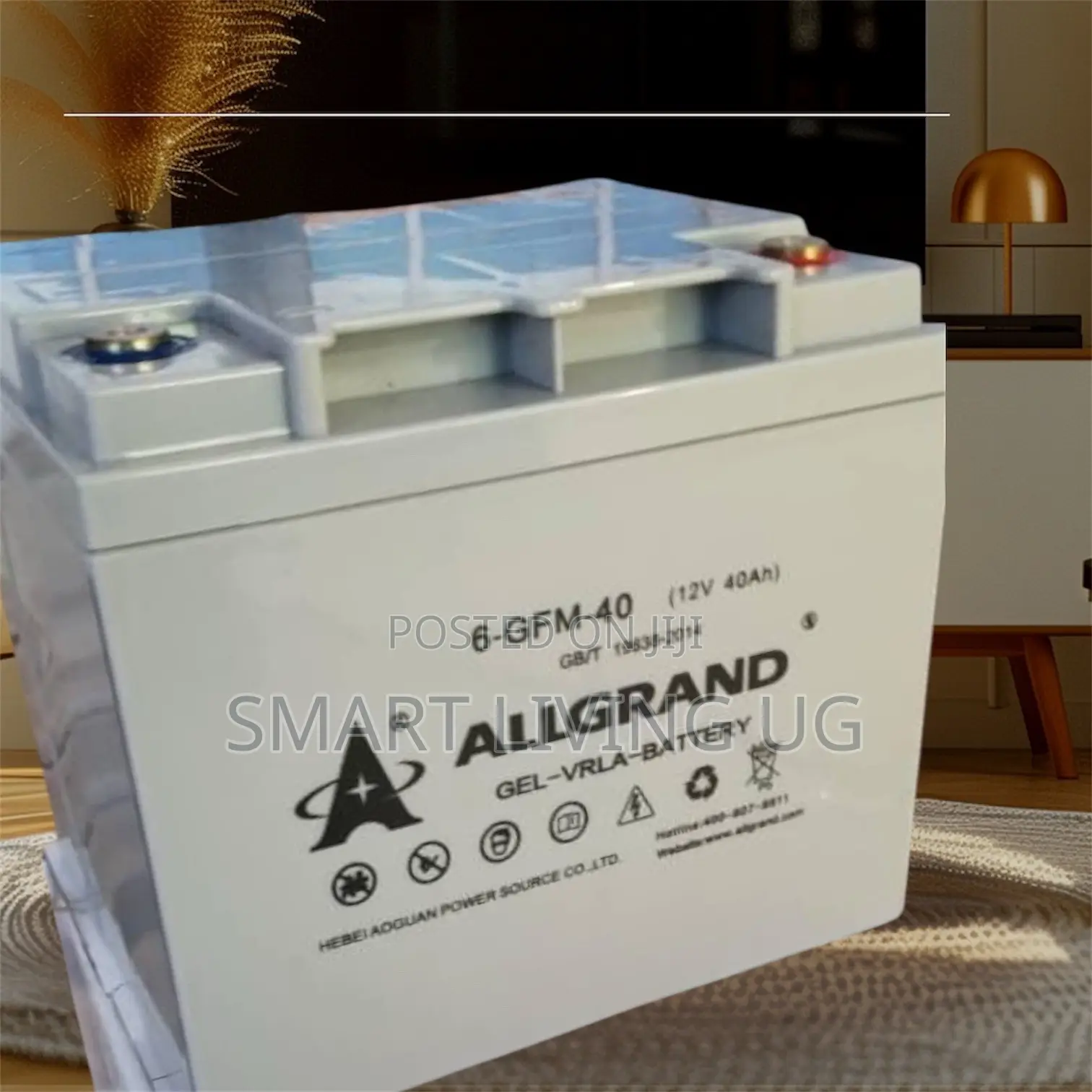 Durable 40a Allgrand Gel Battery for Powerful Energy