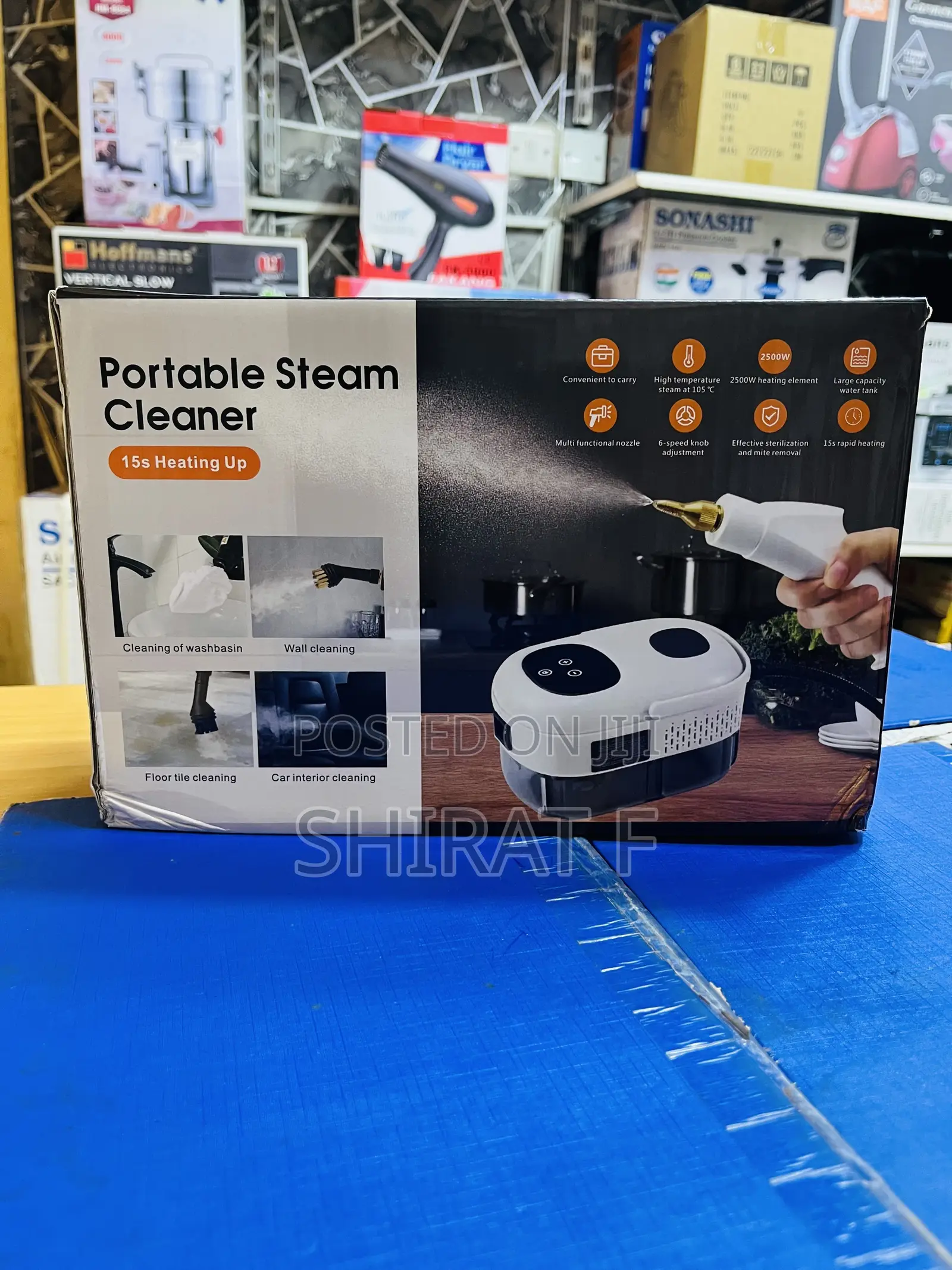 15second Heating Up Portable Steam Cleaner