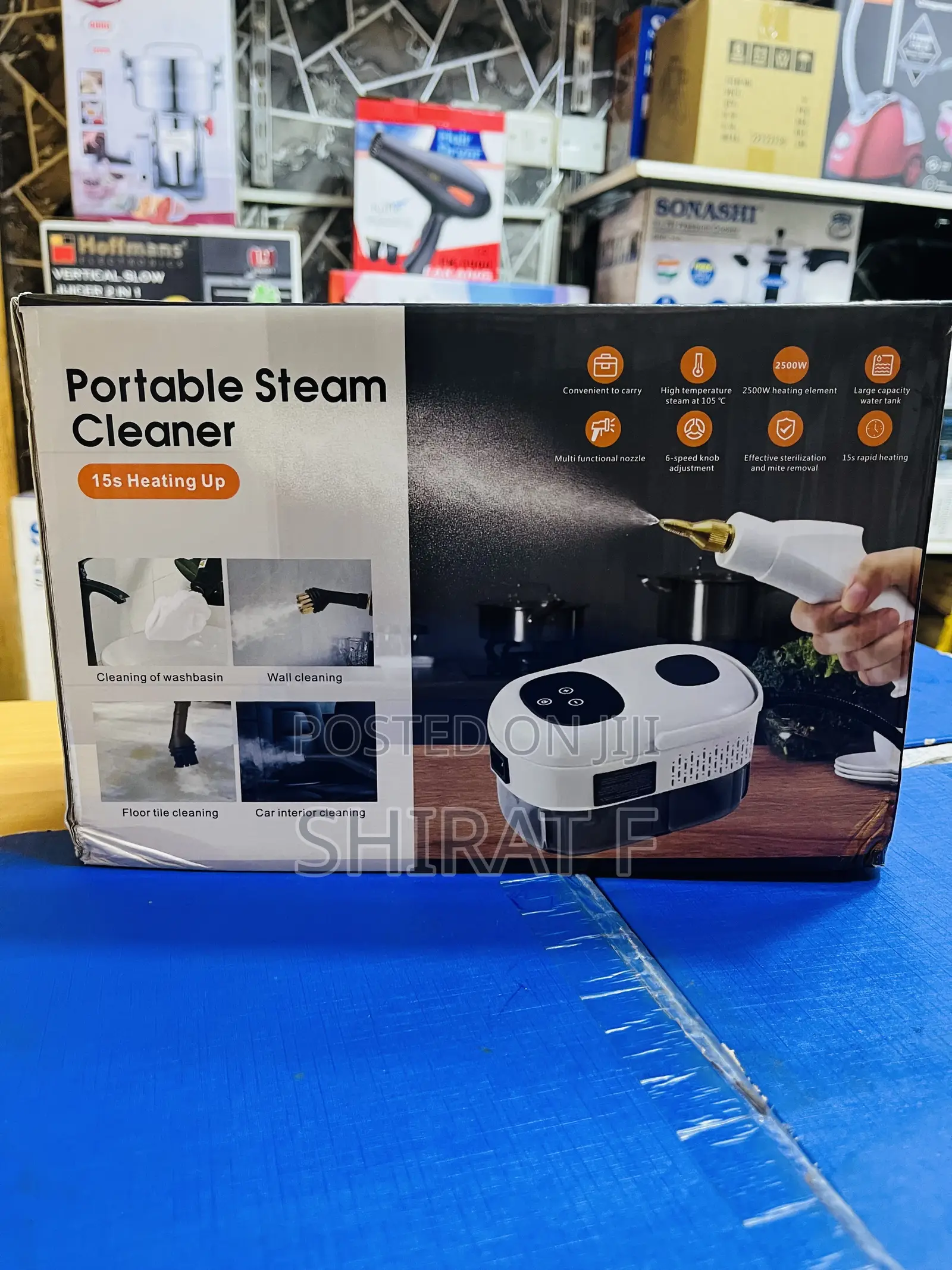 15second Heating Up Portable Steam Cleaner