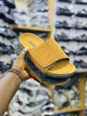 BKS Platform Slide Sandals