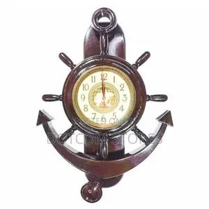 Anchor Pendulum Wall Clock/Design May Differ - Brown/Black
