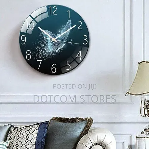12" 30cm Round Silent Battery Operated Quartz Decorative Clock